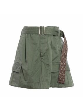 Marc by Marc Jacobs Olive Green Utility Skirt